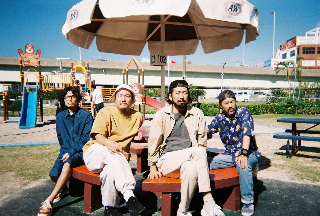 SPECIAL OTHERS/スペシャルアザース 顔４つ ライブ会場限定Tシャツ 五木田智央デザイン サイズM ☆新品未使用☆ タコマフジ TACOMA FUJI  インストにして武道館を売り切る、SPECIAL OTHERSの軌跡 | CINRA