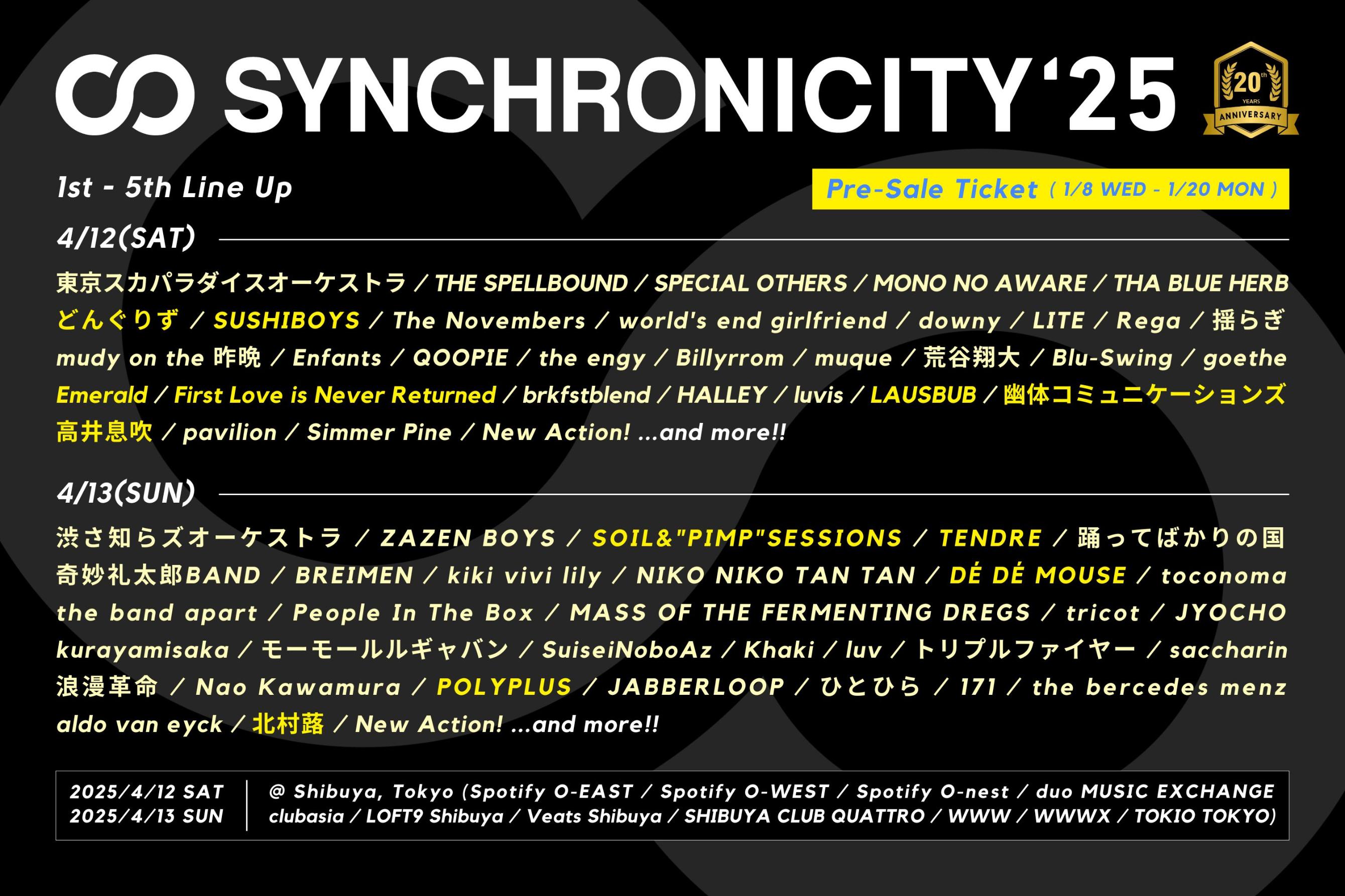 SYNCHRONICITY25-5th-Line-Up-