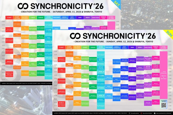 SYNCHRONICITY'26 Timetable News