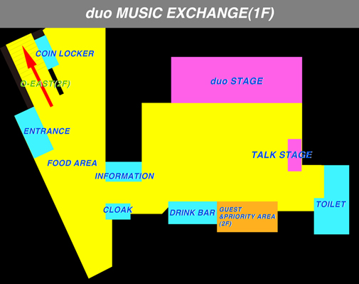1F（duo MUSIC EXCHANGE）