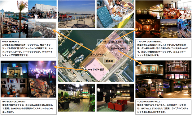SYNCHRONICITY'11 ステージマップ